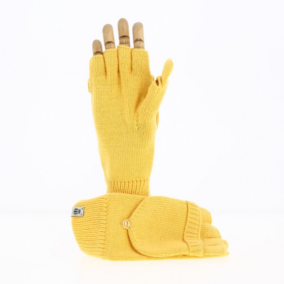 Gloves/Mittens Wool haakon Grey - Barts