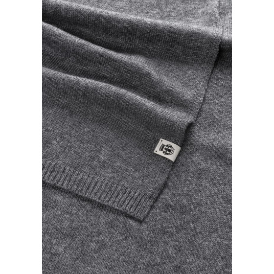 Grey wool scarf - Roeckl