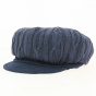 Gavroche Helsinki Navy Tricot Cap - Traclet