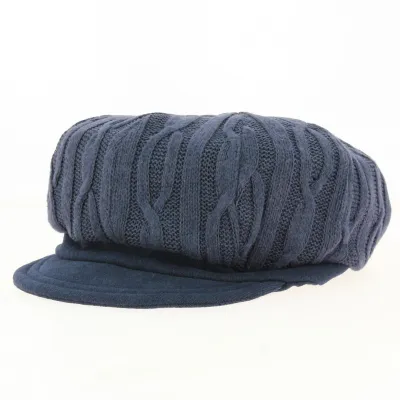 Casquette Gavroche Helsinki Tricot Marine - Traclet