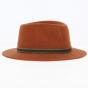 Jordi Traveller Hat Felt Wool Brick - Traclet