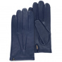 Gant Homme Cuir Doublés Soie marine - Isotoner