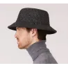 Ear-Flap Bucket Hat Le Warmth Charcoal Gray - Tilley