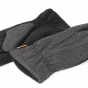 Men's Tactile Fleece and Faux Fur Chevron Gloves - Isotoner