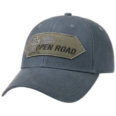 Casquette Baseball The Open Road Coton Bleu - Stetson