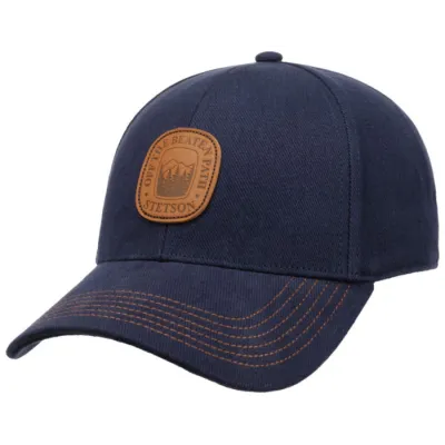 Baseball Cap Off The Beaten Path Cotton Blue - Stetson