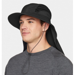 Recycled Fabric Cap Black UPF50+ - Tilley