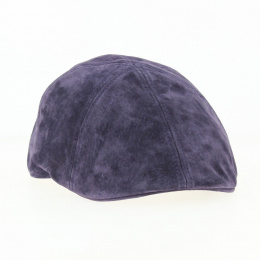 Texas Pigskin Leather Cap Purple - Stetson