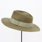 Fedora Hat Grand Bord "The Mirage" Taupe - Traclet