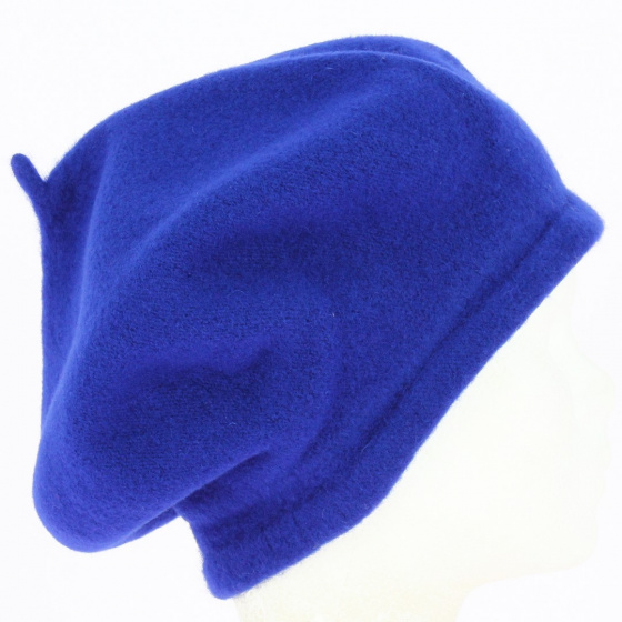 Kanika blue wool beret - Kopka
