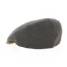 Casquette Plate Oxford Laine Marron - Traclet