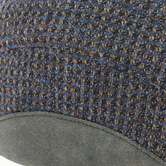 Casquette Plate Rainbow Laine & Cuir - Traclet