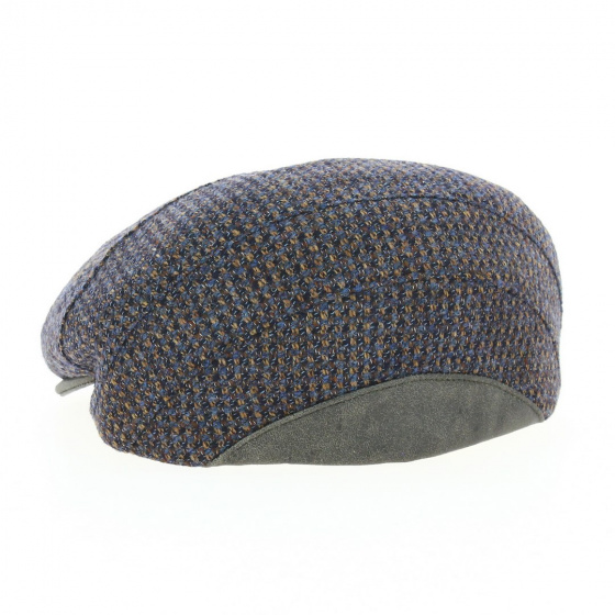 Casquette Plate Rainbow Laine & Cuir - Traclet