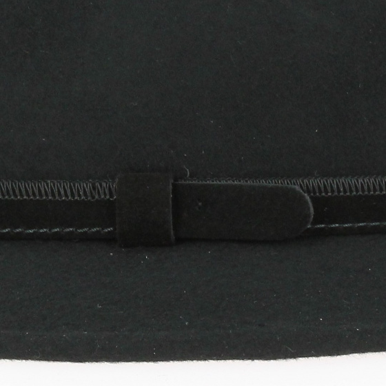 Chapeau Traveller Feutre Laine Dijon Noir - Traclet Chapeau Traveller Feutre Laine Dijon Noir - Traclet