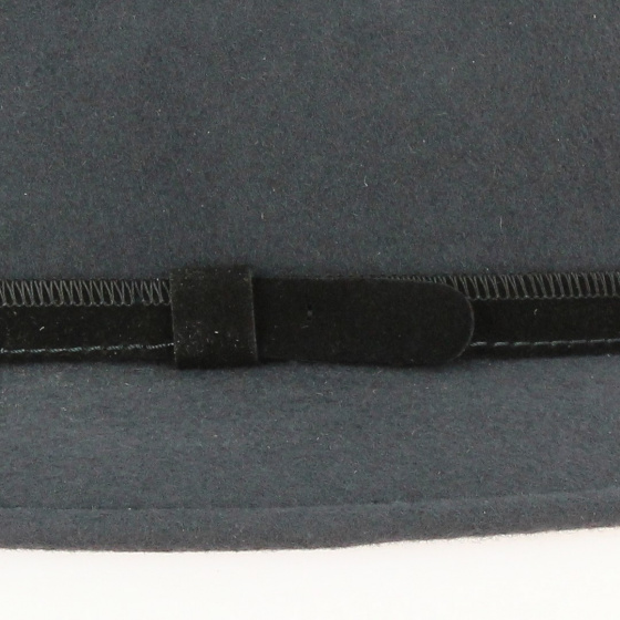 Gray Dijon Wool Felt Traveller Hat - Traclet