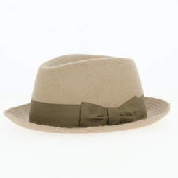 Wool Trilby / Porkpie Hat - Traclet