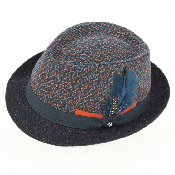 Trilby Léon Marine hat - Traclet