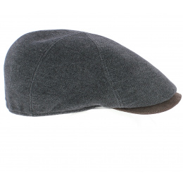 Milano Wool Rust Flat Cap - Traclet