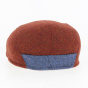 Milano Wool Rust Flat Cap - Traclet