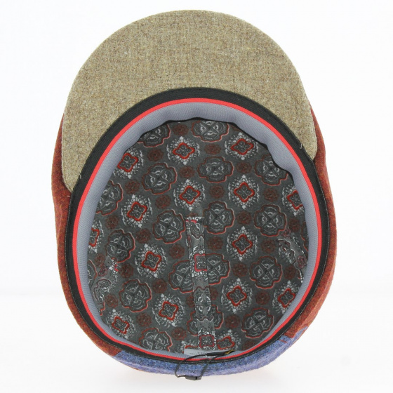 Casquette Plate Milano Laine Rouille - Traclet Casquette Plate Milano Laine Rouille - Traclet