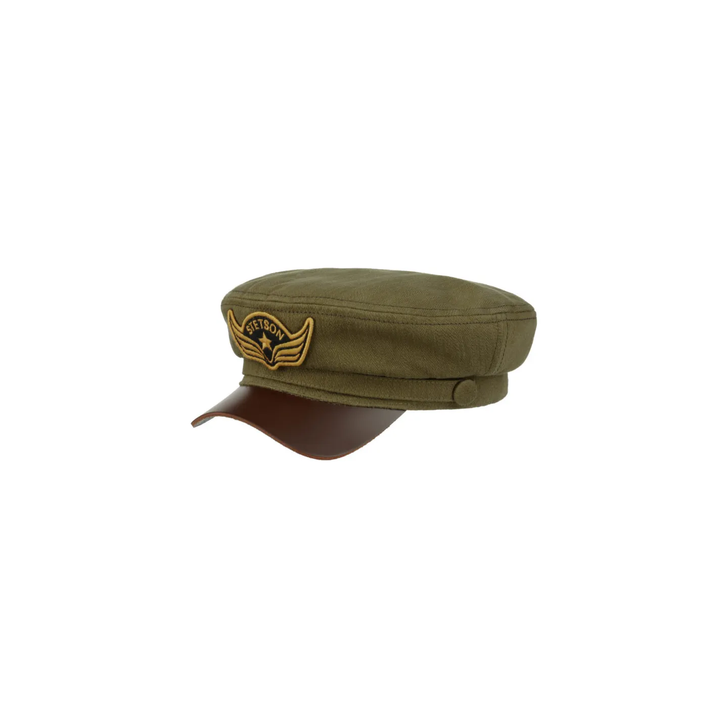 Casquette chauffeur Peabody Olive - Stetson
