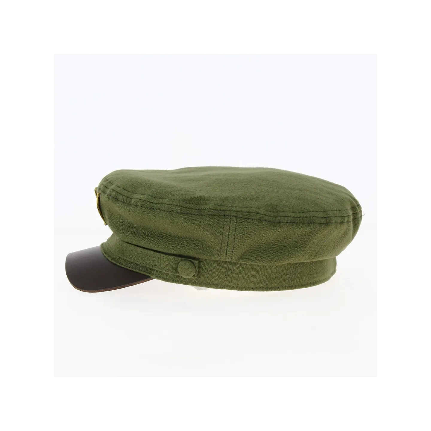 Casquette chauffeur Peabody Olive - Stetson Reference : 17371 | Chapellerie Traclet