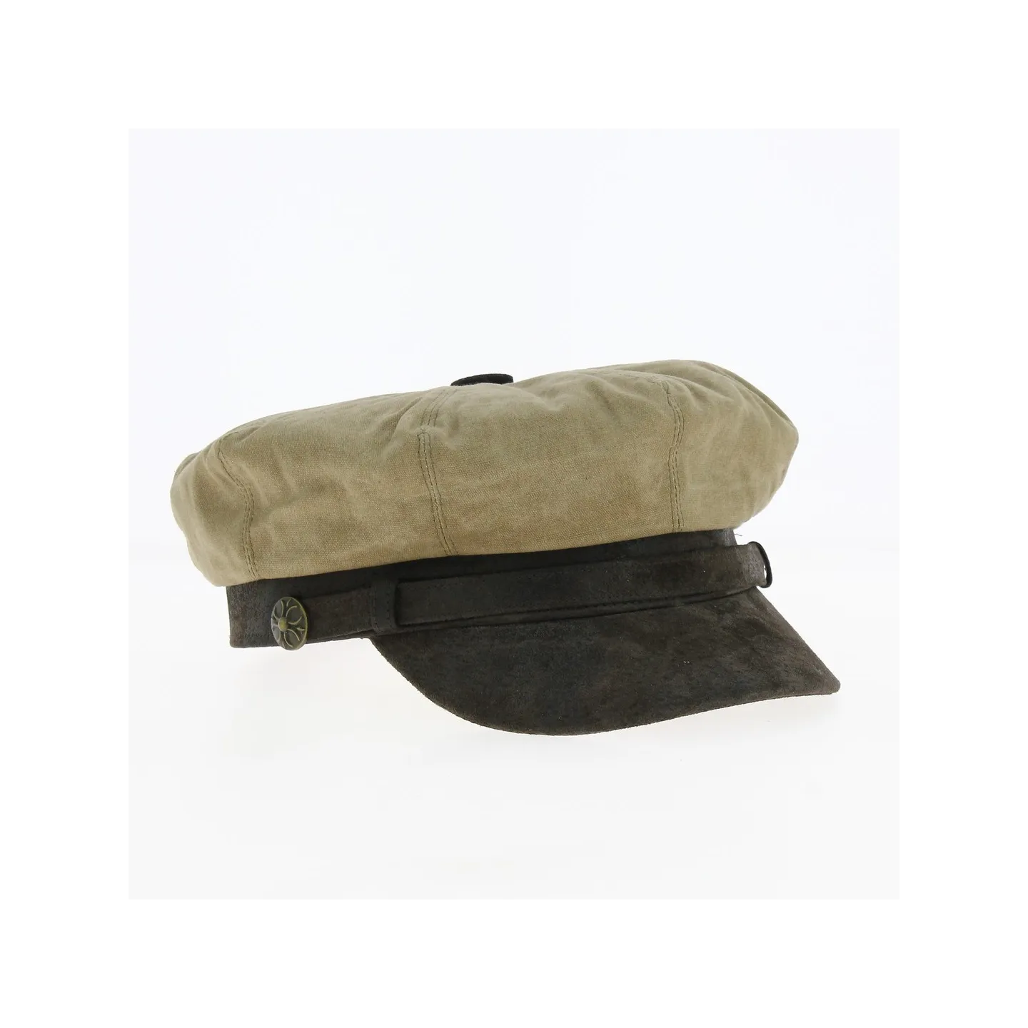 Casquette Gavroche Marlon Coton Taupe - Aussie Apparel Reference : 17372 | Chapellerie Traclet