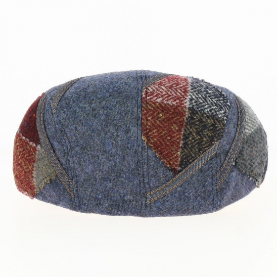 Casquette Plate Daffy Laine Spider Bleu - Traclet Casquette Plate Daffy Laine Spider Bleu - Traclet