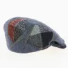 Daffy Wool Spider Blue Flat Cap - Traclet Reference: 17380