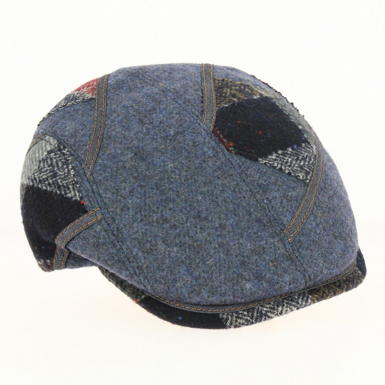 Casquette Plate Daffy Laine Spider Bleu - Traclet Casquette Plate Daffy Laine Spider Bleu - Traclet