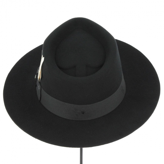 Fedora Poker Hat Wool Felt - Stetson Fedora Poker Hat Wool Felt - Stetson