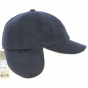 Jockey Earflap Wool Navy - Göttmann