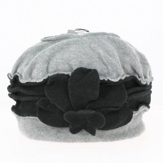 Women's fleece toque Annecy light grey - Traclet