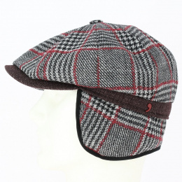Hatteras Houndstooth Earflap Cap - Alfonso d'Este