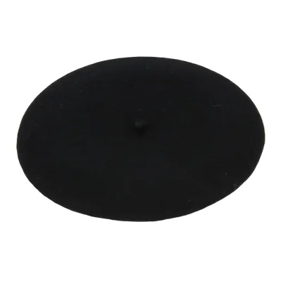 Petit Béret Basque Pure Laine Pouces Imperméable Noir - Élosegui  Reference : 17408| Chapellerie Traclet