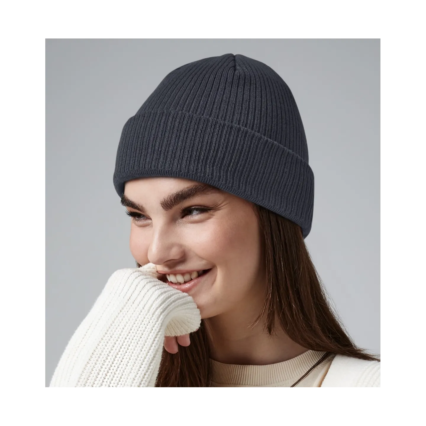 Bonnet Coton Biologique Gris - Traclet  Reference : 17411| Chapellerie Traclet