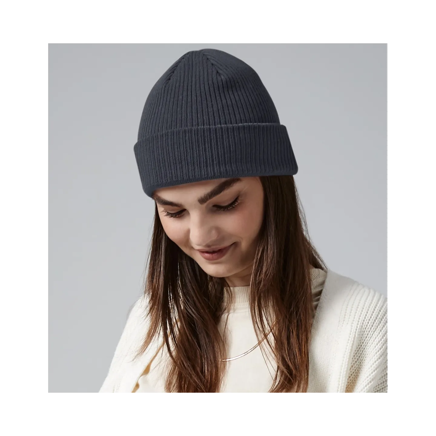 Bonnet Coton Biologique Gris - Traclet  Reference : 17411| Chapellerie Traclet