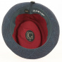 interior Porkpie hat / Trilby Blue - Guerra