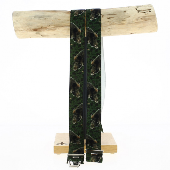 Bretelles Chasseur Motif Sanglier - Traclet