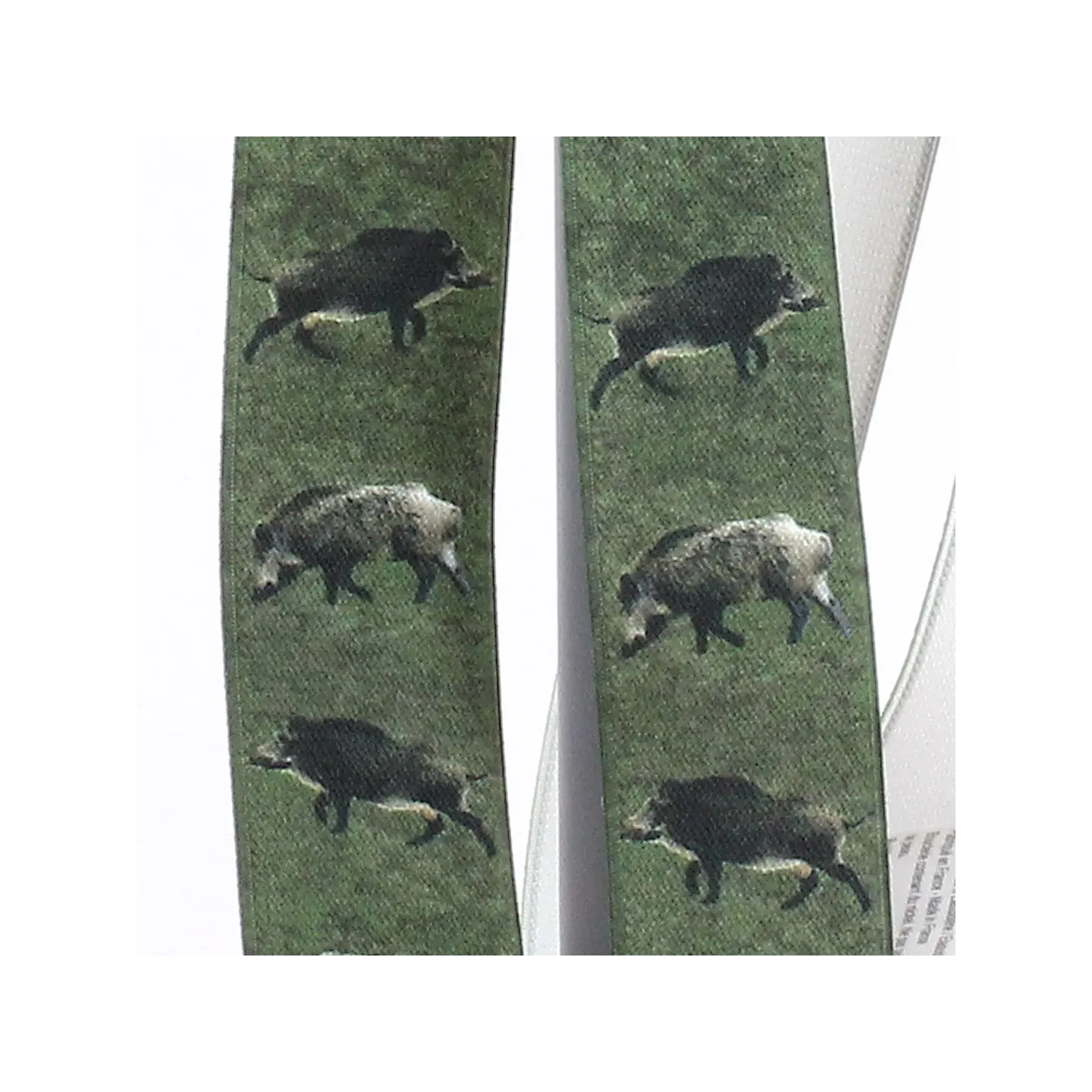 Hunter Suspenders Boar motif - Traclet