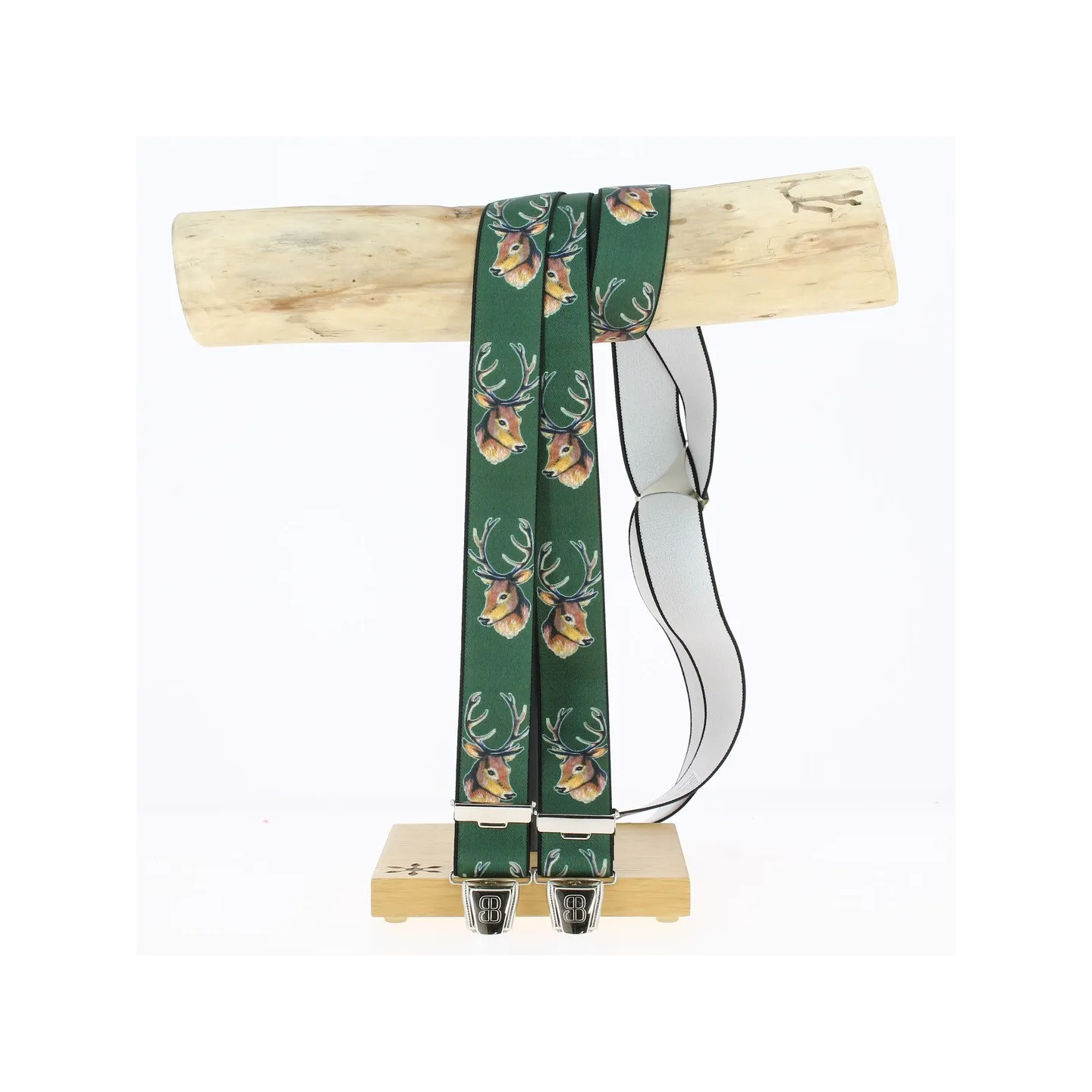 Bretelles Chasseur Motif Cerf - Traclet