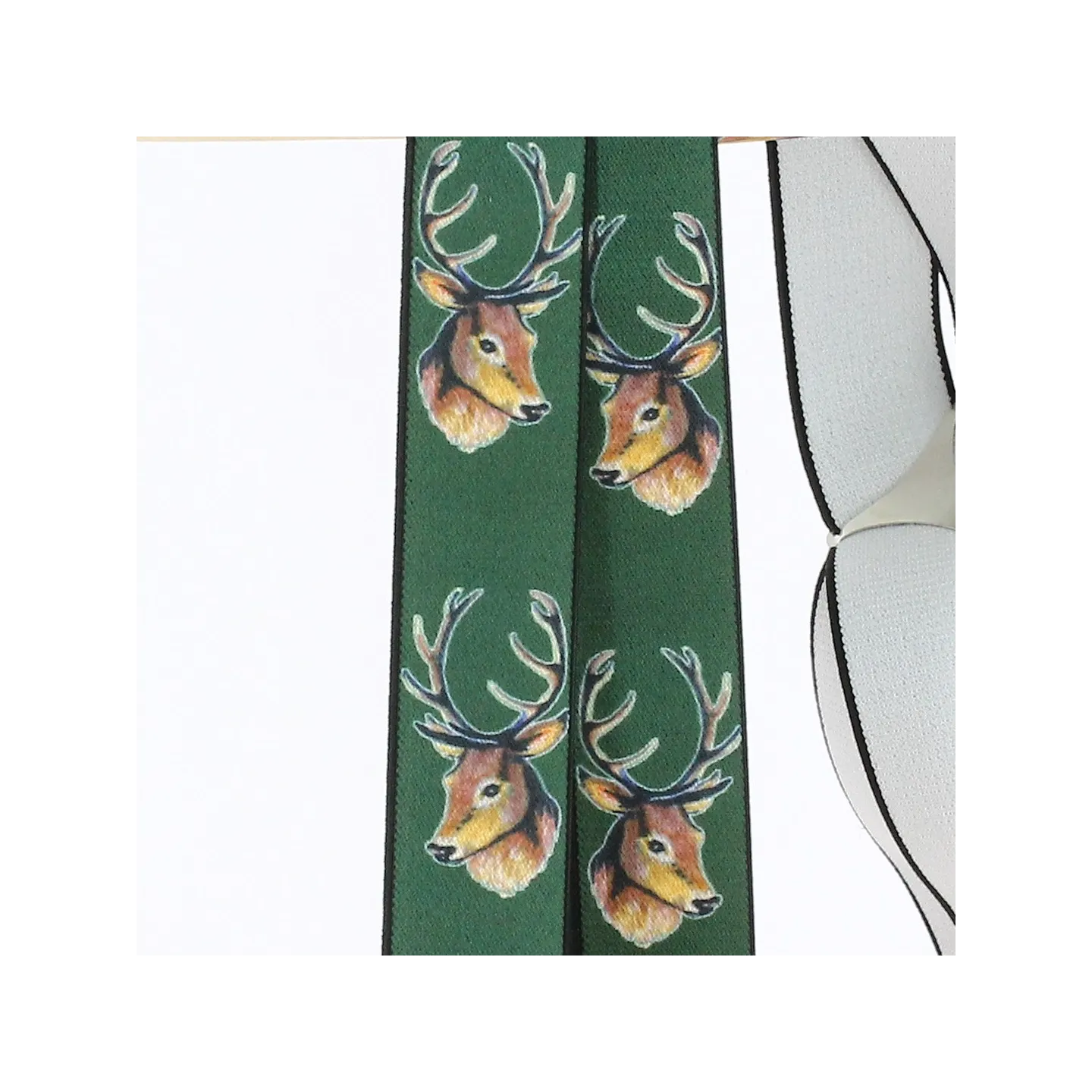 Bretelles Chasseur Motif Cerf - Traclet