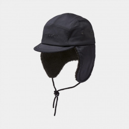 Rove 5 Panel Black Earflaps - Tilley
