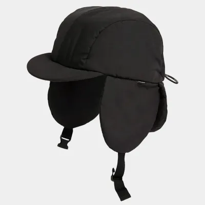 Arctic Duvet 5 panel Earflaps Black - Tilley