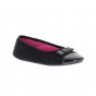 Suede ballerinas