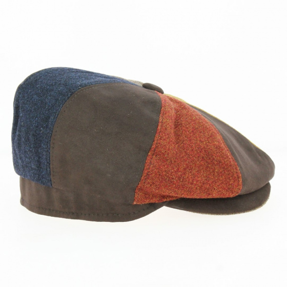Irish cap Siena Patchwork Wool - Traclet