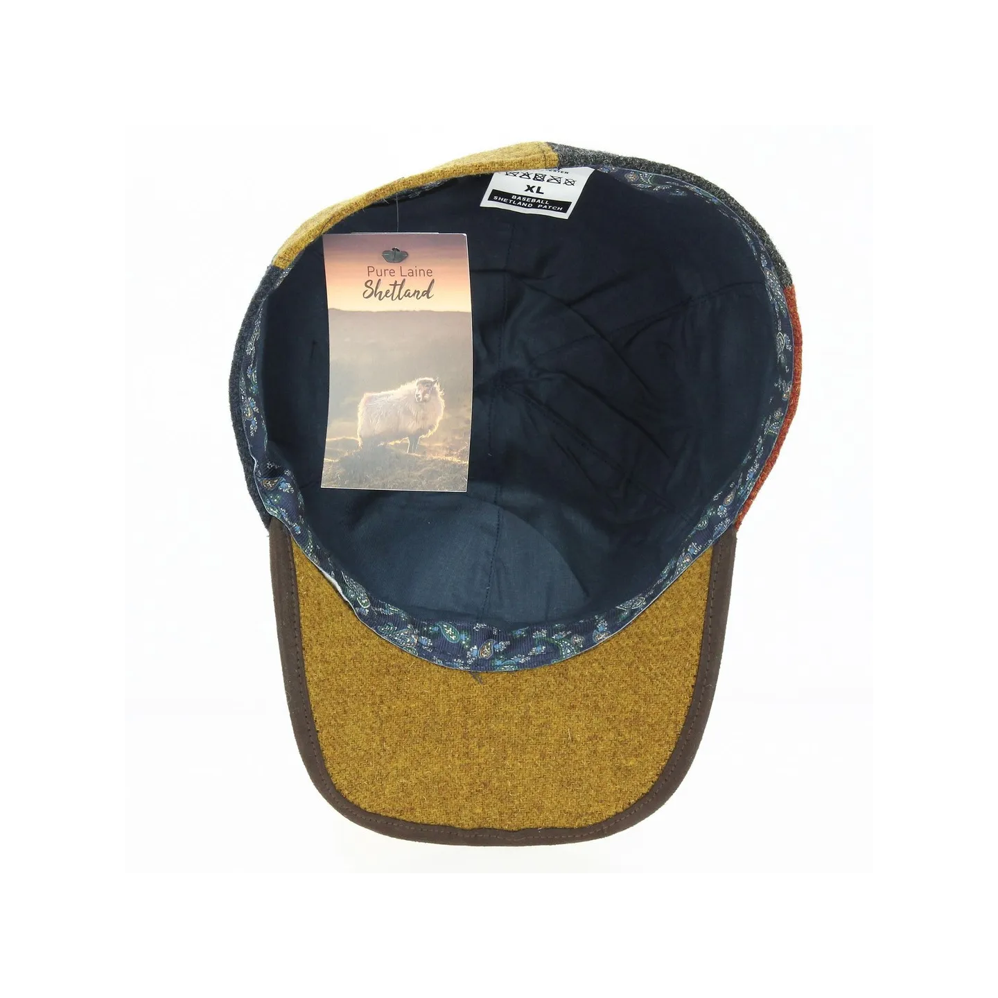 Baseball cap Patchwork Wool - Traclet