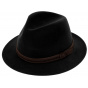 Traveller Ambierle Black Felt Hat - Traclet