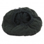 Beret knit anthracite