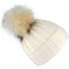Perla Cream Pompon Cap -Traclet
